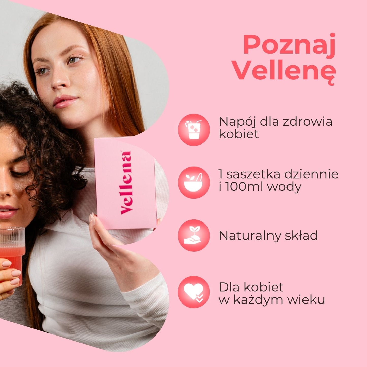 Kobiece zdrowie | Napój | Grejpfrut | Vellena