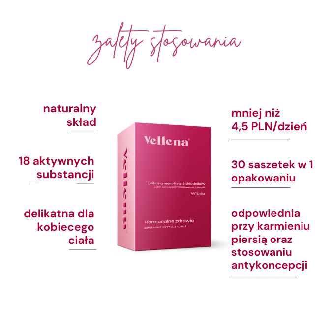 Zdrowie hormonalne | napój dla kobiet 3-PACK + etui GRATIS | Wiśnia