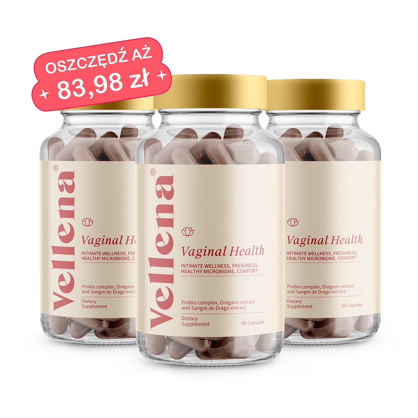 Zdrowie intymne | Kapsułki | Vellena