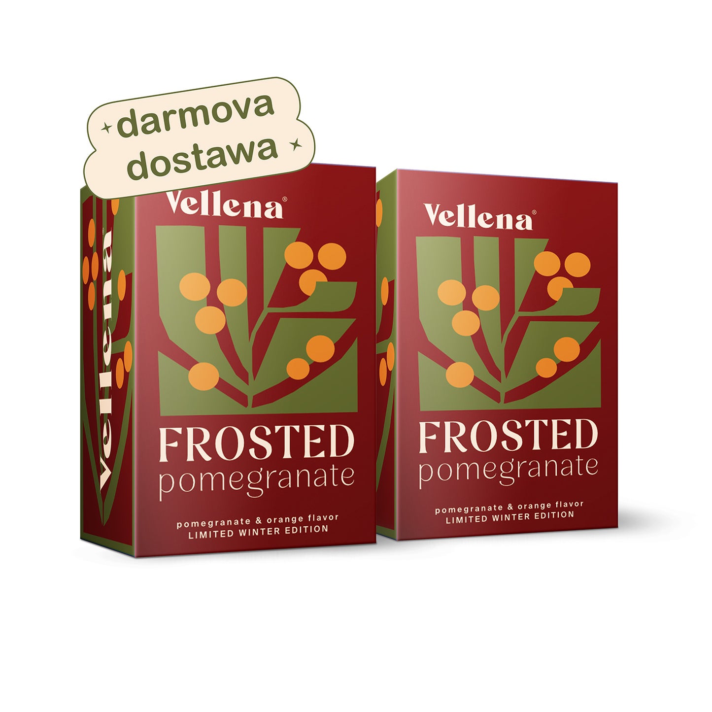 Kobiece zdrowie | Napój | Granat & Pomarańcza 2-PACK | Vellena