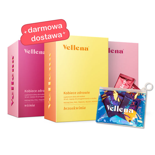 3-smakowy Mix z prezentem | Napój dla kobiet | Vellena