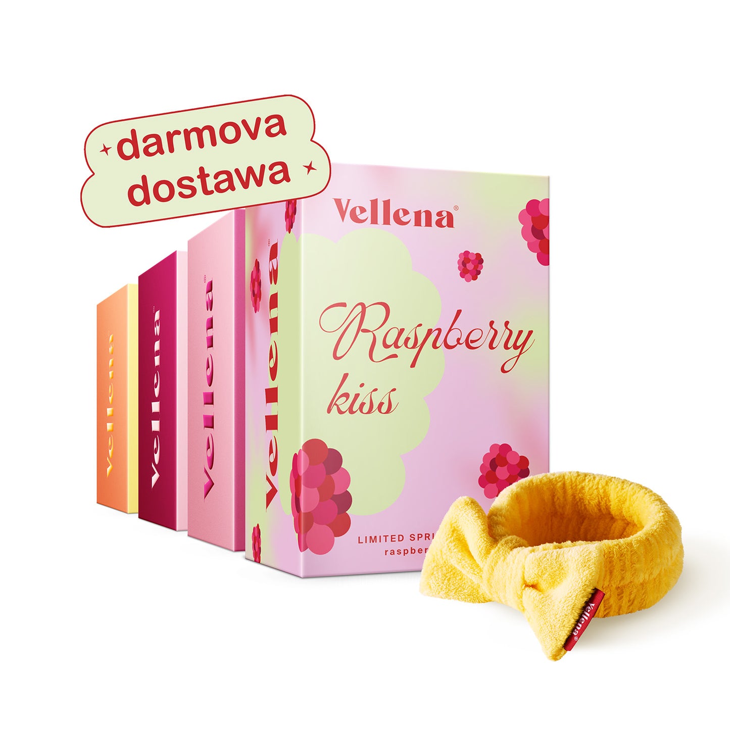 Wiosenny 4-Mix smaków z prezentem | Napój dla kobiet | Vellena