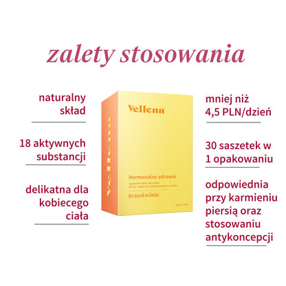 Zdrowie hormonalne | napój dla kobiet 2-PACK | Brzoskwinia