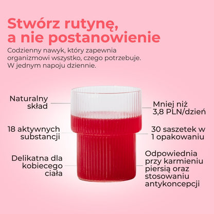 Wiosenny 4-Mix smaków z prezentem | Napój dla kobiet | Vellena