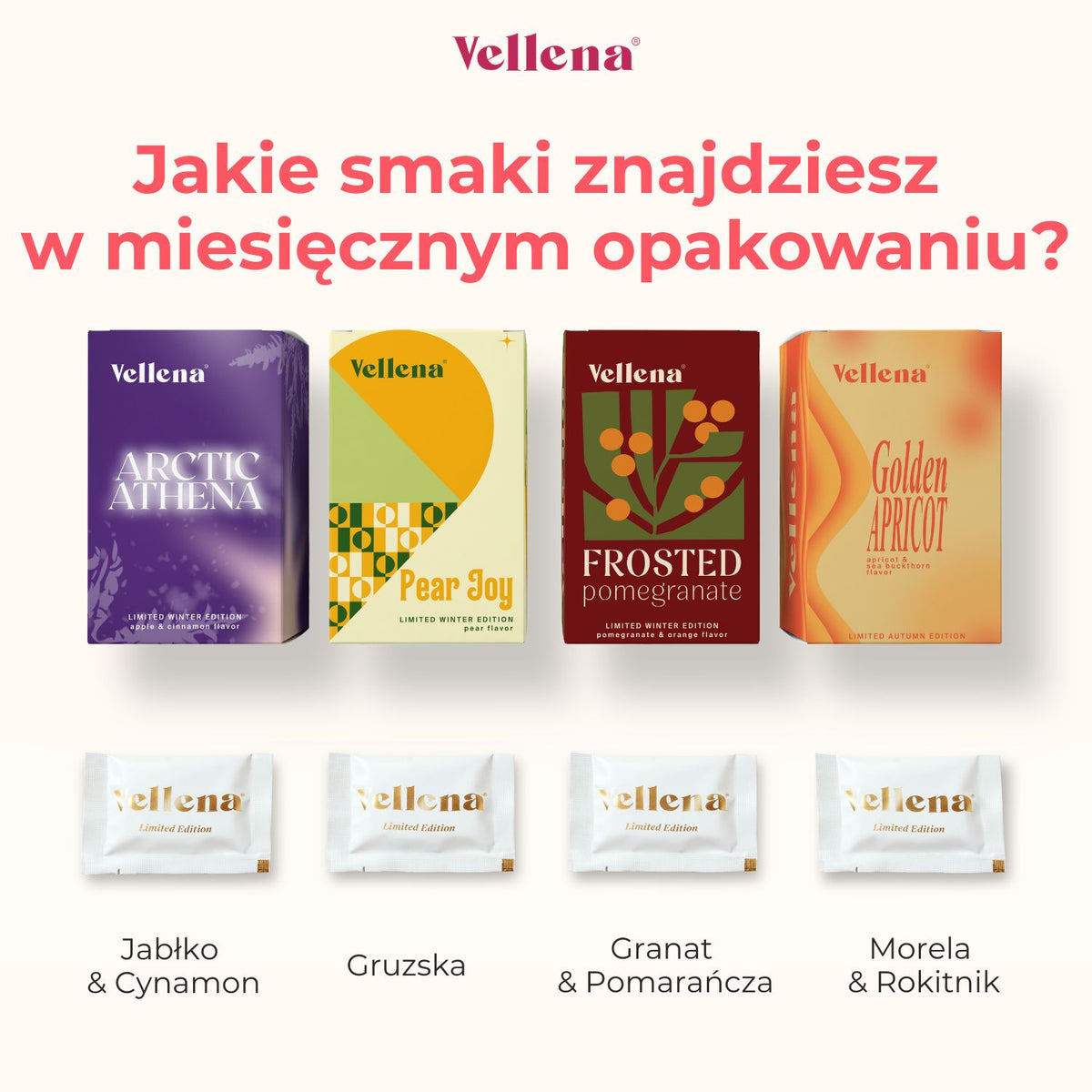 Najpopularniejsze limitowane 4mix | Prezent GRATIS | Kuracja na 1 miesiąc | Vellena