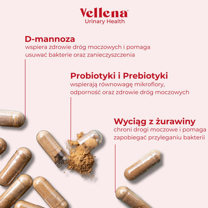 Zdrowie dróg moczowych | Kapsułki | Vellena