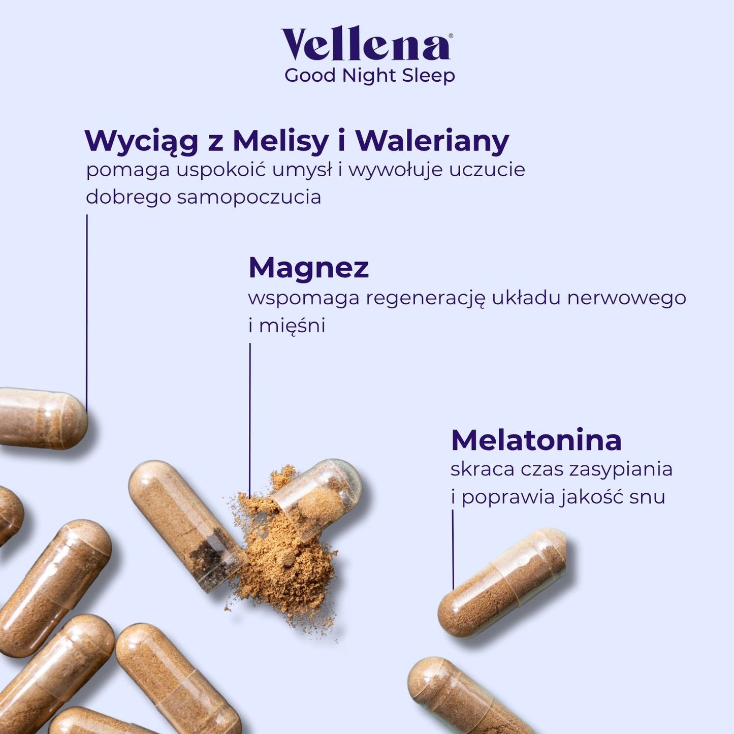 Spokojny sen | Kapsułki | Vellena